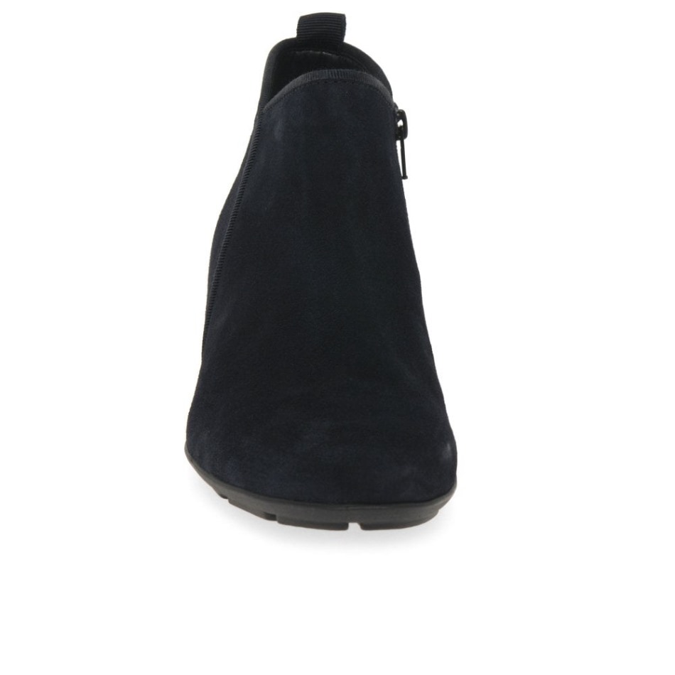 Trudy Femmes Bottines Gabor | Daim Marin Exclusif